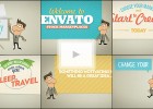 VideoHive Promote Company Service Site卡通人物企业公司介绍展示AE模板