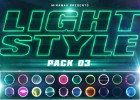 40组PS炫光文字效果样式Graphicriver 20 Lighting PSD Text Effects