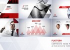 AE模板:简洁企业公司平台宣传介绍栏目包装模板包Videohive Platform - Corporate Video Package