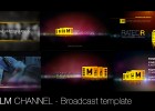 AE模板:优雅胶片电影频道电视栏目包装模板Videohive The Film Channel