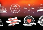 AE模板:复古浪漫婚礼标题文字动画介绍模板包Wedding/Romantic Titles Pack