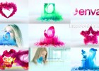 AE模板-6组色彩艳丽粒子水墨公司logo片头烟雾效果模板Colorful Particle Logo Pack免费下载