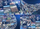 AE模板-三种不同风格视频墙电影大屏幕展示多显示器模板含批量替换脚本