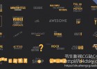 AE模板-320+文字标题排版MG动画商业企业动态宣传介绍模板Texts Animation Bundle免费下载