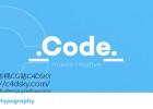 AE模板-简单扁平化风格企业宣传视频代码排版MG模板Code Typography免费下载
