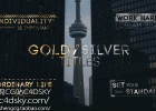 AE模板-优雅黄金粒子文字标题动画金属logo开场婚礼字幕条模板Golden Titles免费下载
