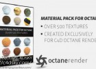 C4D OC渲染器材质预设包The Pixel Lab Material Pack for OctaneRender  3 免费下载
