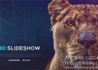 AE模板-3D幻灯片展示三维视差宣传视频动态图片效果模板3D Slideshow Creator免费下载