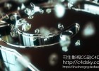 AE模板-E3D V2黑色金属电影标志LOGO片头闪闪发光水晶钻石模版Silver Brilliants Logo免费下载