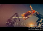 AE模板-史诗大气毛玻璃图形遮罩电影预告片头开场幻灯片模版Cinematic Slideshow 免费下载