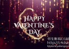 AE模板-2017年2.14浪漫情人节情侣爱心粒子片头标题动画模版Valentine免费下载