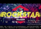 AE模板-动感快节奏笔刷文字标题极限挑战体育节目包装片头模版Rockstar Trailer免费下载