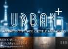 AE模板- 个性化艺术文字生长字母标题动画模版Urban Plus - Animated Typeface and Title Pack免费下载