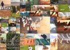 AE模板-优雅动态分屏图片动画旅游视频展示幻灯片模版Clean Slideshow免费下载