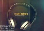 AE模板-简约玻璃反射遮罩图片切换企业视频宣传片头展示模版Clean Media Intro免费下载