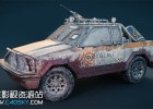破旧汽车纹理贴图绘制教程CGCookie The Blender & Substance Texturing Workflow 免费下载