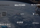 AE模板-9组科技感数字失真信号损坏文字标题动画字幕模版Glitch Text免费下载