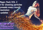 AE模板-30组Particular粒子预设魔法烟雾特效火花线条模版Particular Presets - Magic Pack II免费下载