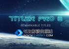 中文版-专业字幕制作插件NewBlueFX Titler Pro 6.0.180719 Ultimate Win x64 一键安装版