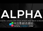 AE模板-21组4K分辨率企业字幕条文字标题动画模版Alpha Titles免费下载
