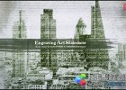 AE模板-复古艺术历史记录片视频水彩雕刻艺术片头制作模版Engraving Art Slideshow免费下载