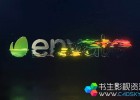 科技感故障毛刺宣传片标志Logo动画-AE模板下载Rotating Glitch Logo