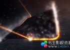 Particular插件制作工业激光描边火花粒子LOGO显示-AE模板Industrial Laser Reveal