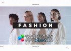 时尚模特写真视频幻灯片电视包装片头动画-AE模板Fashion Opener