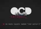 图层效果遮罩自动重命名AE脚本 OCD Renamer v1.1 Win/Mac 含视频教程