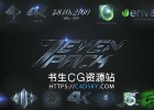 AE模板-7组史诗故障标志Logo片头动画Quick Elegance Logo - 7 Pack