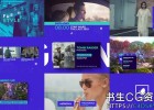 AE模板-充满活力和时尚电视节目包装片头动画Dynamic Broadcast Pack
