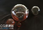 Blender 2.8 Cycles渲染器高级玻璃着色器材质教程 含工程文件