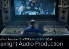 2部达芬奇调色软件DaVinci Resolve 15 Fairlight音频制作教程 含中英文字幕