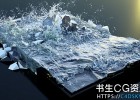 Blender插件-水花流体特效模拟插件Blender Market – FLIP Fluids 1.5.0