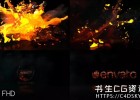 AE模板-史诗火焰粒子碰撞电影Logo片头开场Fire Water Logo