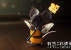 第二部分-Cinema 4D搭配Octane Render渲染器制作毛茸茸的熊斑鼠场景纹理贴图灯光教程
