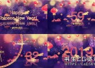 AE模板-60秒2020中国农历新年倒计时庆祝活动烟花粒子片头Final Minute Countdown - Chinese New Year