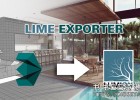 3DS Max模型导入Lumion软件输出插件Lime Exporter v1.31 for 3ds Max 2014-2021 to Lumion WIN版