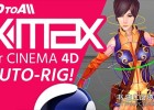 C4D插件-角色绑定插件神器3dtoall IKMAX C4D v2.0 for Cinema4D R15 -R25 注册机+视频教程