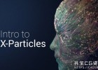C4D教程-X-Particles插件制作三维人物头像粒子线条生长动画教程Intro to X-Particles: Creating Abstract Images in Cinema 4D