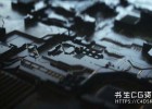 Blender搭配 Octane渲染器,JSplacement软件创建逼真的主板/电路板效果教程Create a Realistic Motherboard with Octane