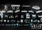 高科技全息仪表板玻璃塔城市街道场景道具3D模型Kitbash – Props: High Tech Streets(OBJ/FBX格式)