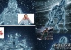 PS动作-可将照片转换为冬天冰霜冻结冰雕效果动作Ice Frost Photoshop Action+视频教程