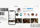 AE模板-ins照片墙社交平台个人介绍照片点赞展示动画Instagram Profile