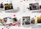 AE模板-玫瑰花瓣中浪漫3D婚礼照片幻灯片展示Romantic Photo Gallery