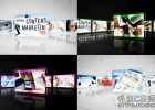 PR模板-优雅鼠标箭头点击企业宣传片图文内容介绍模板Elegant Corporate Presentation Room