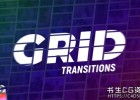 中文汉化FCPX插件-40组功能强大创意多画面网格分屏动态组合切换转场过渡预设 支持M1