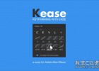 AE脚本-关键帧缓入缓出缓动曲线调节预设插件Davideboscolo Kease v2.1.4  Win/Mac
