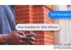 AE模板-微信手机短信消息对话框弹出动画ffx预设工具包Text Messages Toolkit