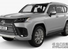 雷克萨斯汽车3D模型Lexus LX 600 2022 3D model(3ds、fbx、lwo、c4d、obj格式)